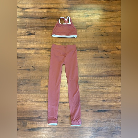 Zara Pants - Zara Matching Set Activewear Leggings Sports Bra XS/Small EUC